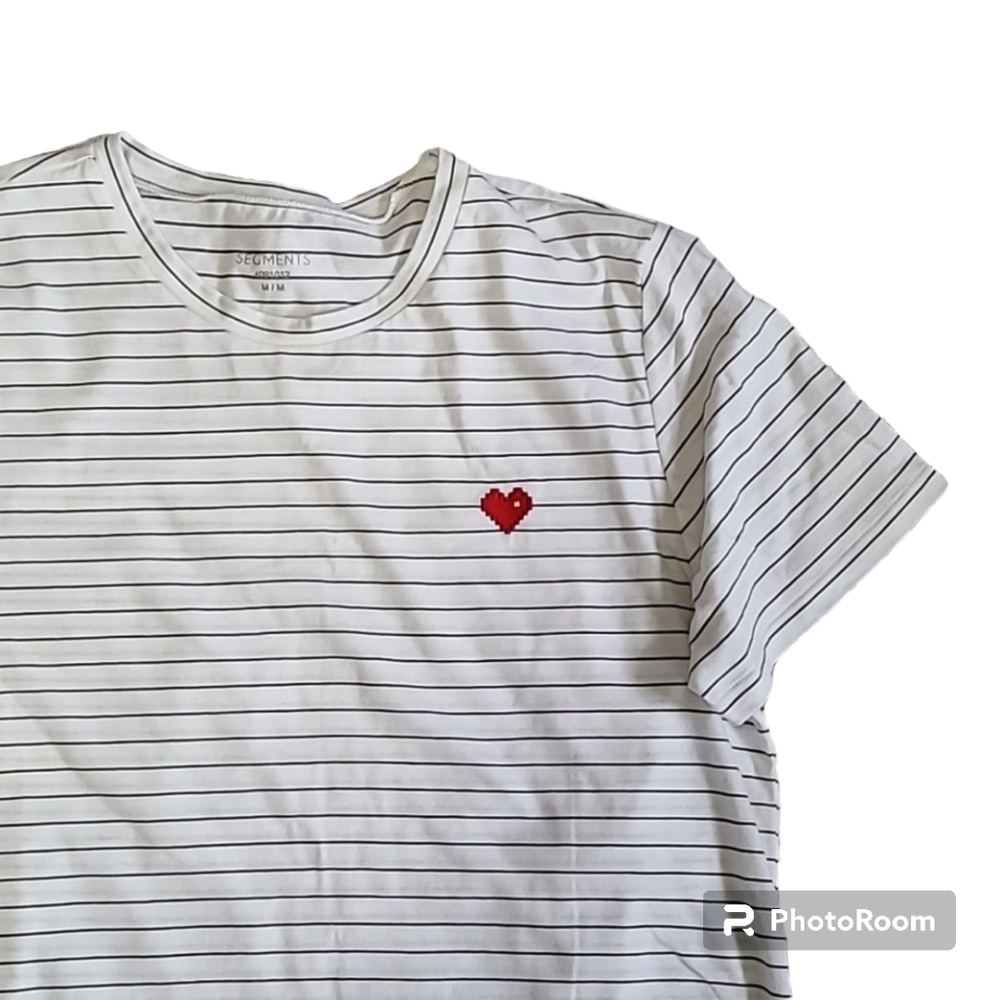 Segments sz M ❤️ Striped Tee T-shirt Cute top